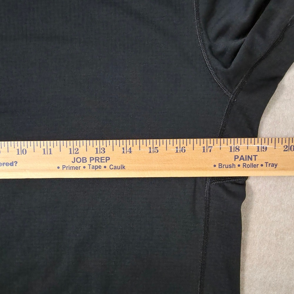 Patagonia Midweight Capilene Base Layer Sz S Black Long Sleeve Outdoor Hiking - Picture 6 of 10